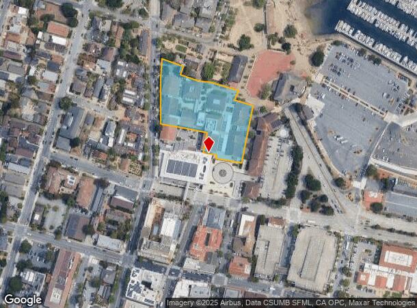  2 Portola Plz, Monterey, CA Parcel Map