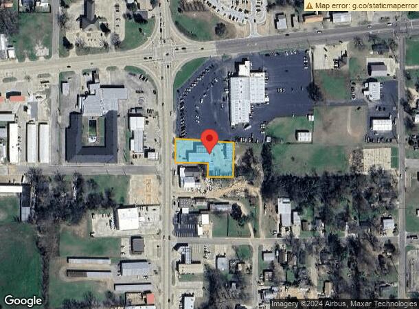  1428 N Jefferson Ave, Mount Pleasant, TX Parcel Map