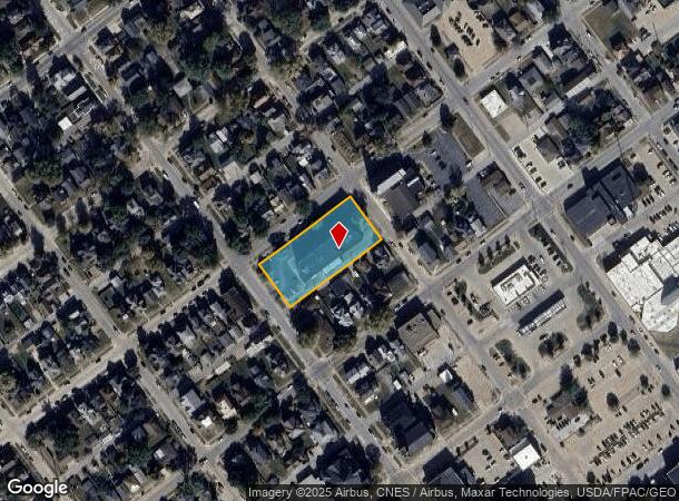  106 E 6Th St, Muscatine, IA Parcel Map