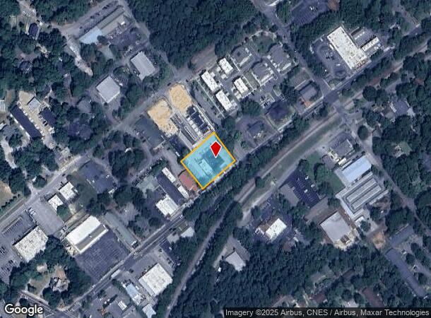 600 Sw Broad St, Southern Pines, NC Parcel Map