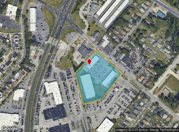  1113 N North Point Rd, Dundalk, MD Parcel Map
