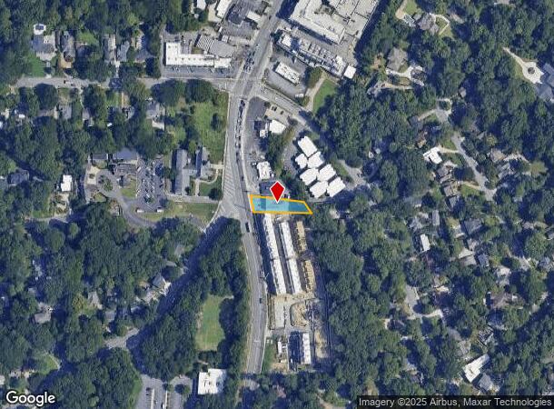  1801 Piedmont Ave Ne, Atlanta, GA Parcel Map