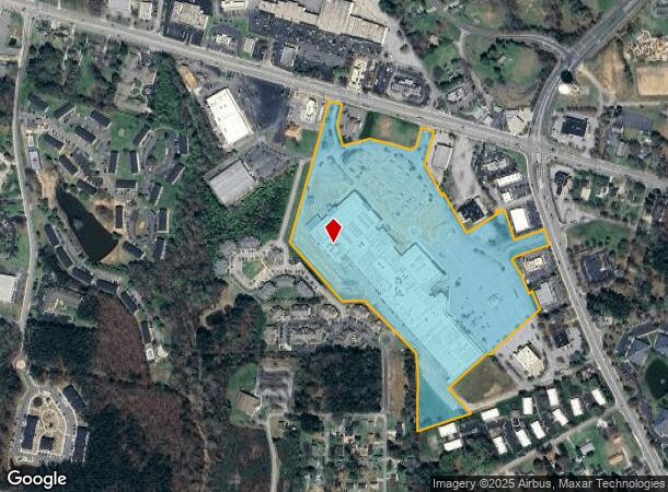 1935 Jake Alexander Blvd W, Salisbury, NC Parcel Map