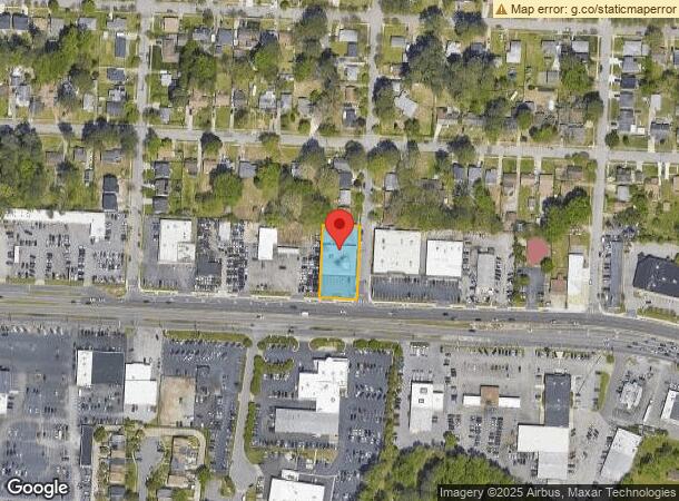  6542 E Virginia Beach Blvd, Norfolk, VA Parcel Map