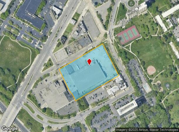  1370 Maple St, Detroit, MI Parcel Map