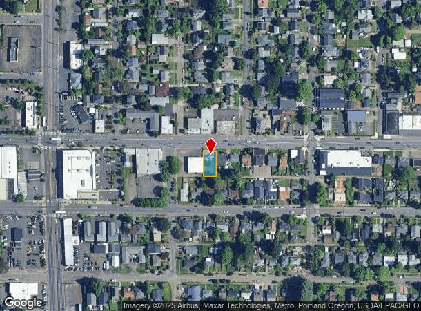  8426 Se Stark St, Portland, OR Parcel Map