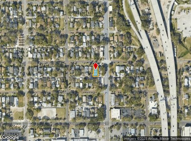  2020 Burlington Ave N, Saint Petersburg, FL Parcel Map