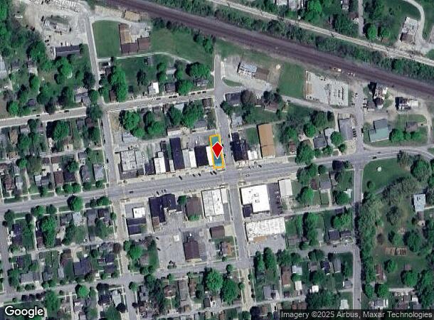 135 E Michigan St, New Carlisle, IN Parcel Map