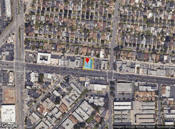  1620 Centinela Ave, Inglewood, CA Parcel Map