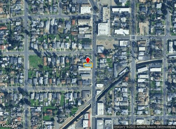 927 N Fulton St, Fresno, CA Parcel Map