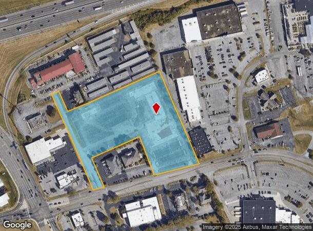  240 N Peters Rd, Knoxville, TN Parcel Map