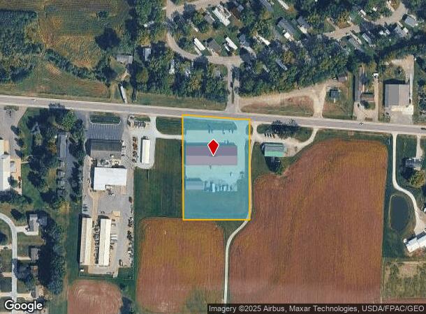  7845 E Lincoln Way, Apple Creek, OH Parcel Map