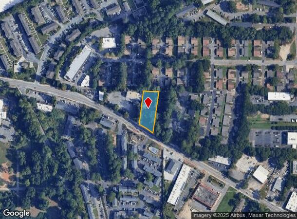  3195 Chamblee Dunwoody Rd, Atlanta, GA Parcel Map