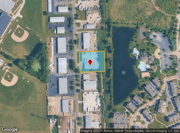 34 Stonehill Rd, Oswego, IL Parcel Map