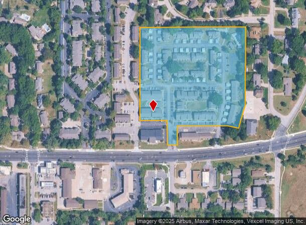 2500 W 6Th St, Lawrence, KS Parcel Map