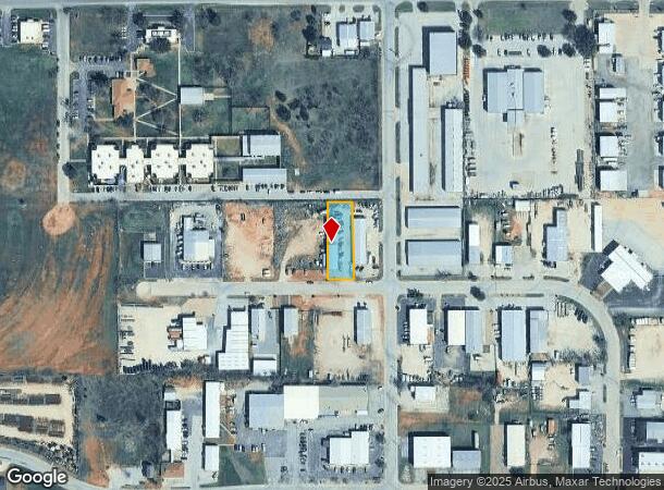  1110 Energy Dr, Abilene, TX Parcel Map