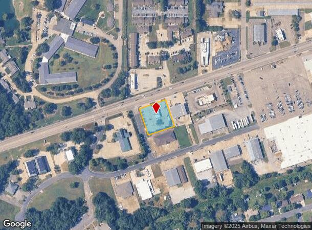  2615 W Main St, Tupelo, MS Parcel Map