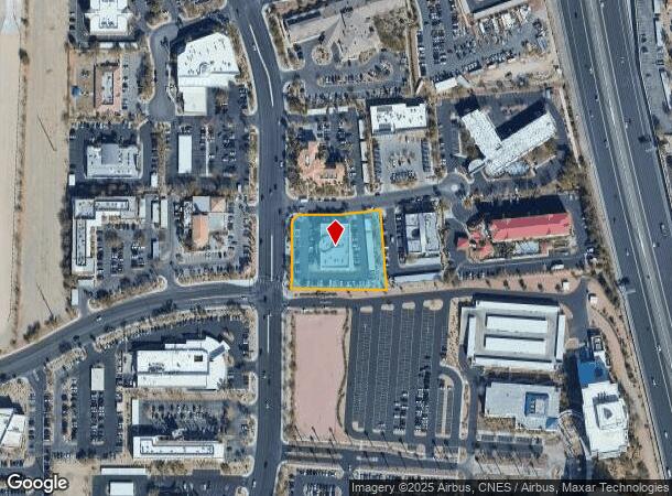  2800 N Tenaya Way, Las Vegas, NV Parcel Map