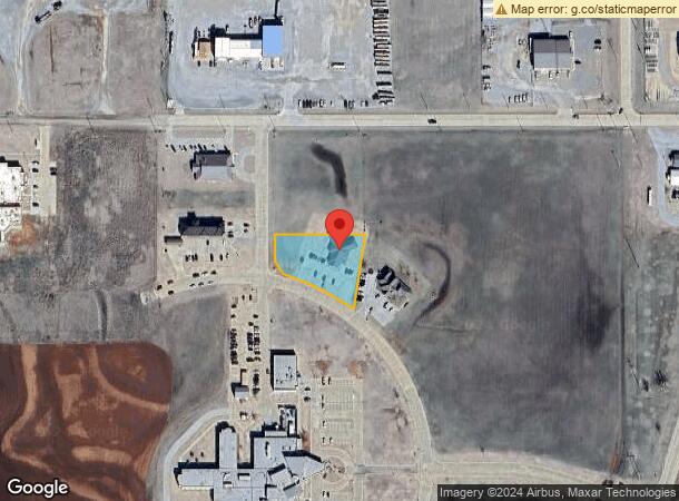  1001 Hospital Cir, Kingfisher, OK Parcel Map