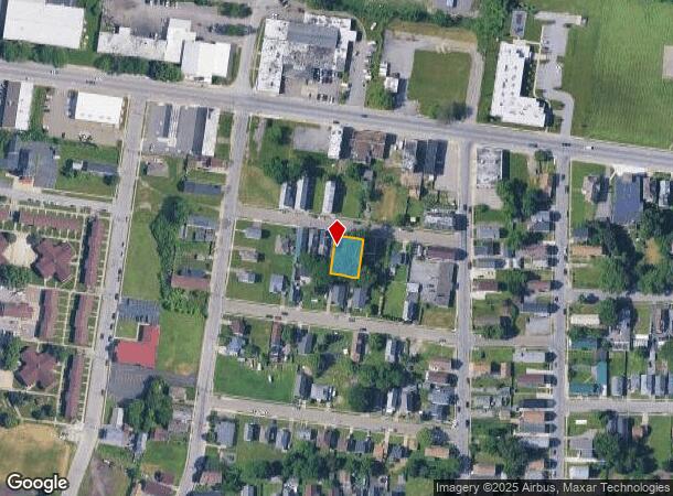  27 Lebanon St, Buffalo, NY Parcel Map