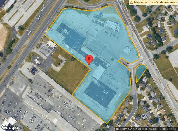  1 Penn Mart Shopping Ctr, New Castle, DE Parcel Map