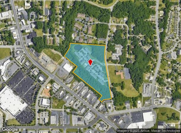  2500 Bellemeade St, High Point, NC Parcel Map