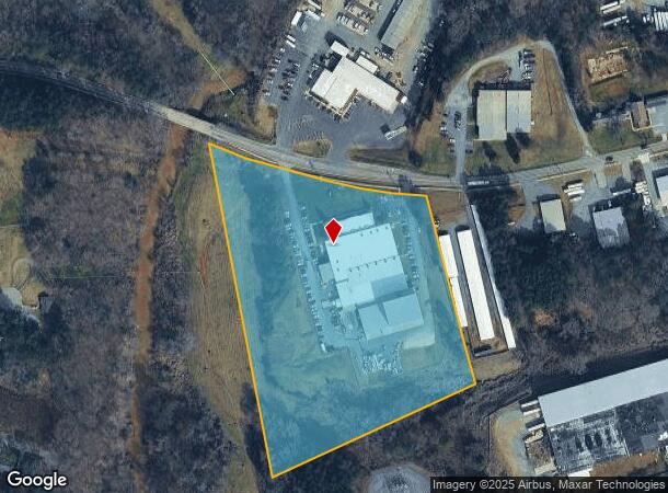  2402 Walkup Ave, Monroe, NC Parcel Map
