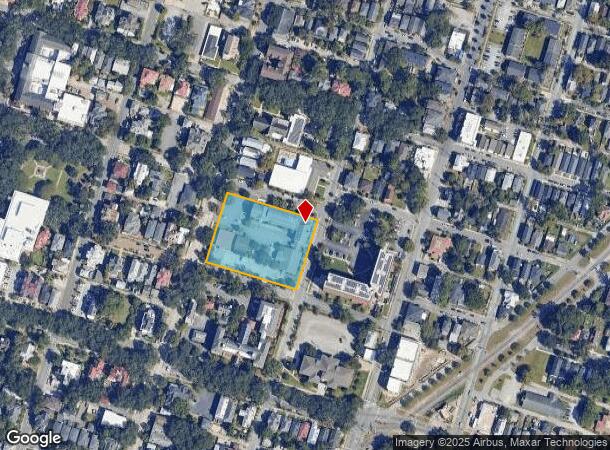  1900 Abercorn St, Savannah, GA Parcel Map