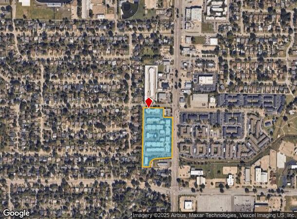  1910 S Josey Ln, Carrollton, TX Parcel Map