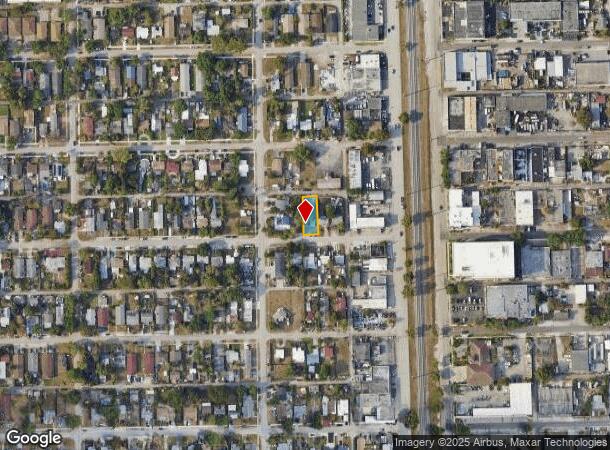  2133 Coolidge St, Hollywood, FL Parcel Map