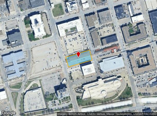 100 4Th St, Des Moines, IA Parcel Map