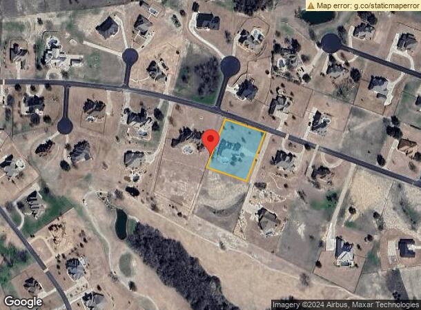  160 Club House Dr, Weatherford, TX Parcel Map