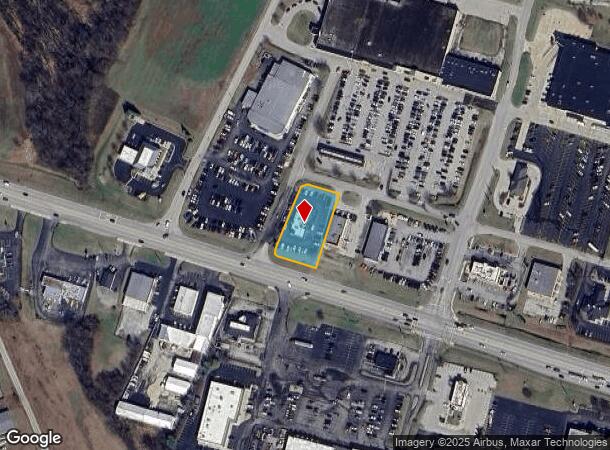 108 W John Rowan Blvd, Bardstown, KY Parcel Map