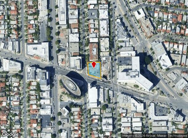  8423 Wilshire Blvd, Beverly Hills, CA Parcel Map