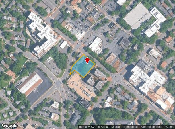 191 W Broad St, Falls Church, VA Parcel Map