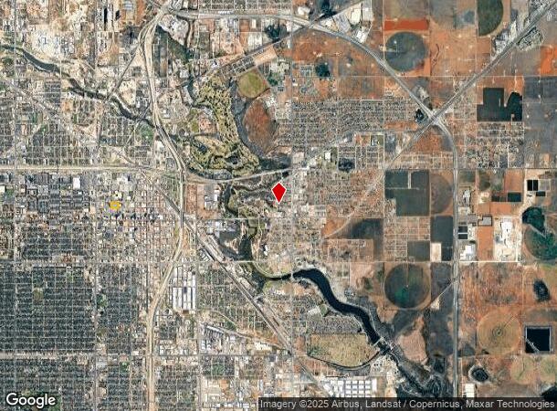  1502 E 10Th St, Lubbock, TX Parcel Map