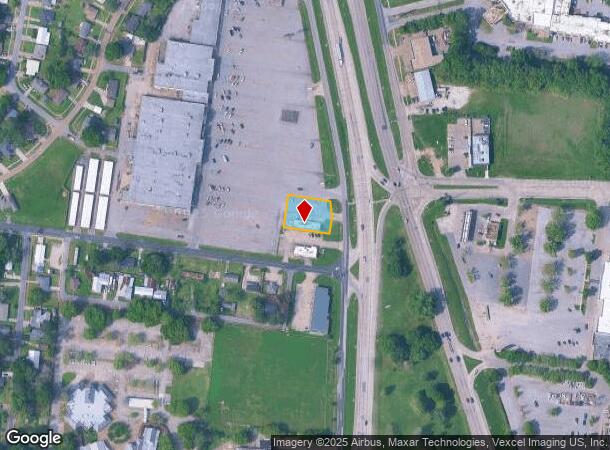  1905 Nw Evangeline Trwy, Lafayette, LA Parcel Map