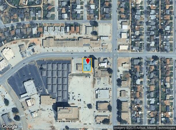  3517 N 6Th St, Abilene, TX Parcel Map