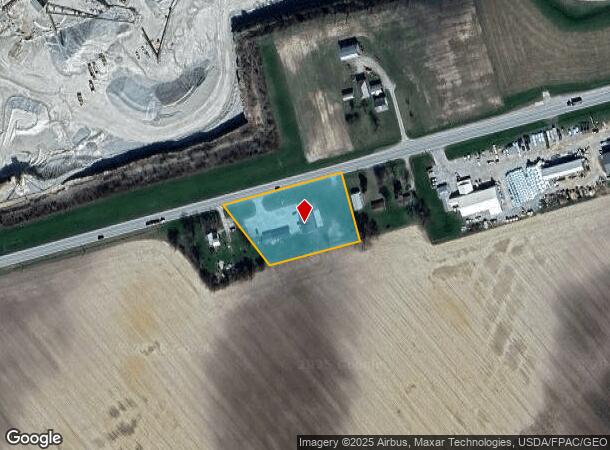  6410 E Us Highway 22 3, Wilmington, OH Parcel Map