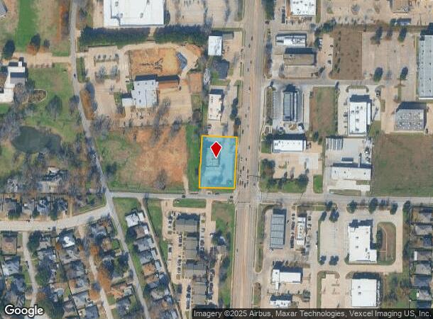  5530 S Cooper St, Arlington, TX Parcel Map