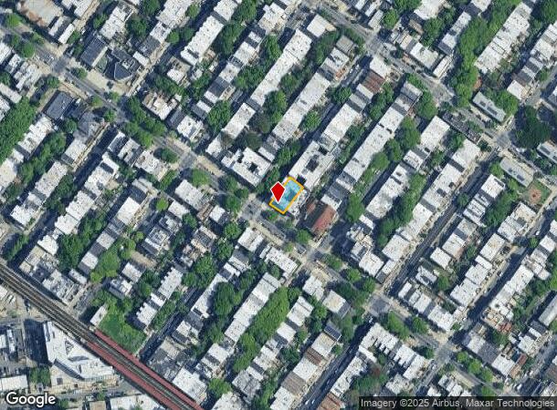  1223 Bushwick Ave, Brooklyn, NY Parcel Map
