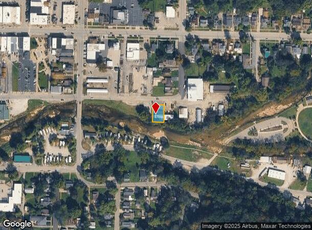  341 E Poplar St, Corydon, IN Parcel Map