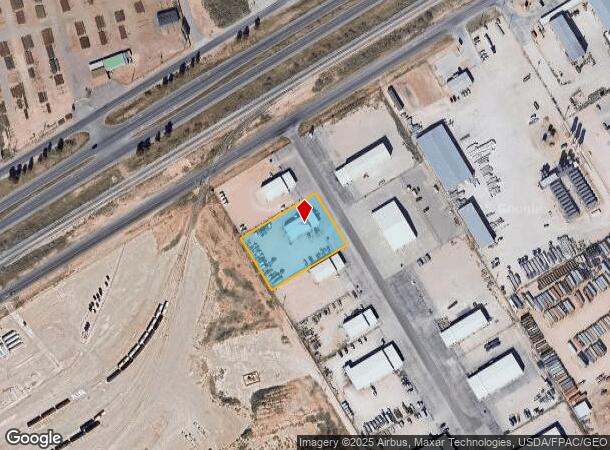  2608 S County Road 1242, Midland, TX Parcel Map