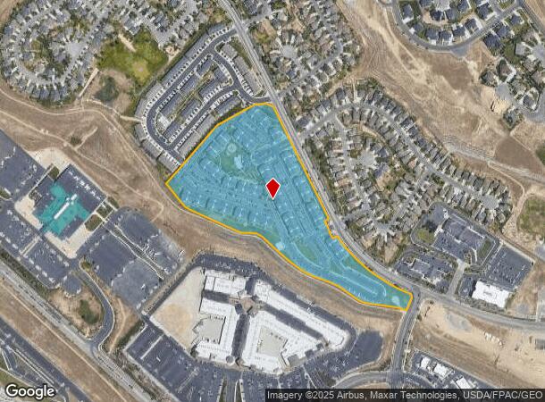  4151 N Traverse Mountain Blvd, Lehi, UT Parcel Map