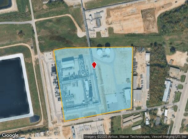 9528 Warren Rd, Baytown, TX Parcel Map