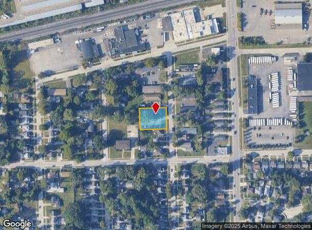 4064 Columbus St, Wayne, MI Parcel Map