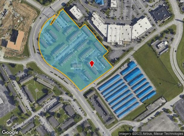  Greentree Blvd, Clarksville, IN Parcel Map