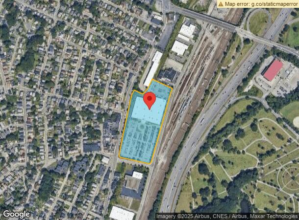  301 Silver Spring St, Providence, RI Parcel Map