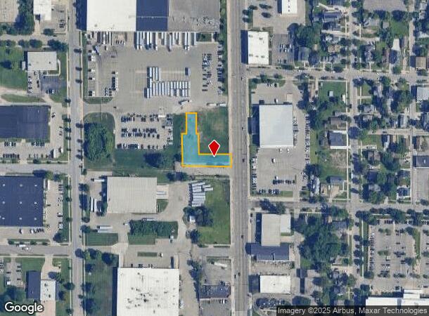  645 Division Ave S, Grand Rapids, MI Parcel Map