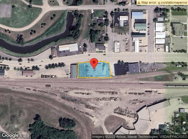  105 Minnesota Ave, Breckenridge, MN Parcel Map